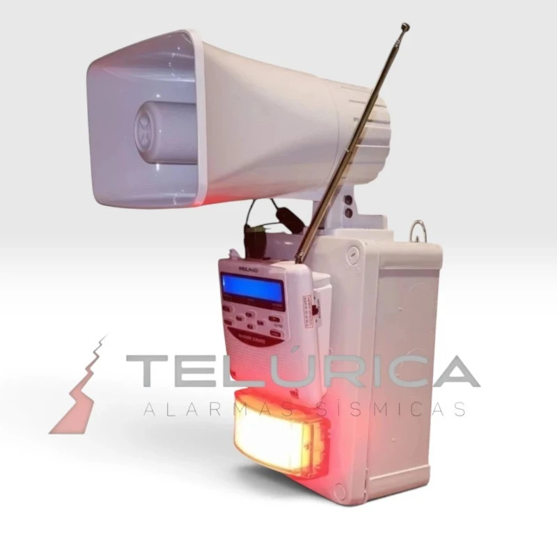 Módulo de Alarma Sísmica TLM-C01 Midland vista lateral derecha